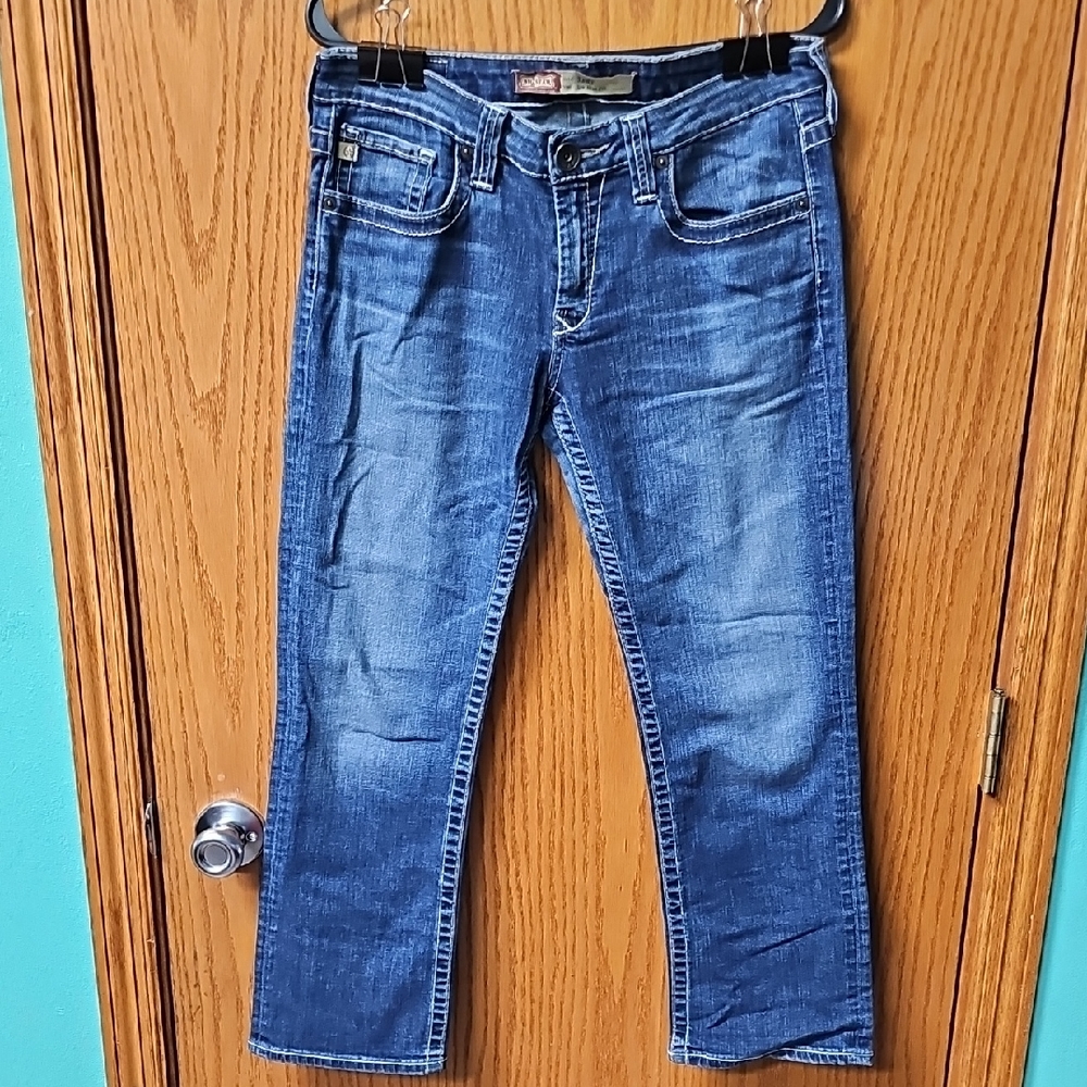 Big Star Dark Blue Cropped Jeans